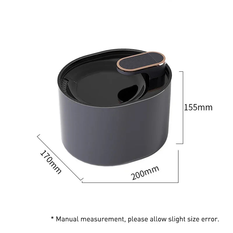 3L Automatic Pet Cat Water Fountain - USB Electric Mute Drinking Dispenser with Filter for Dogs and Cats