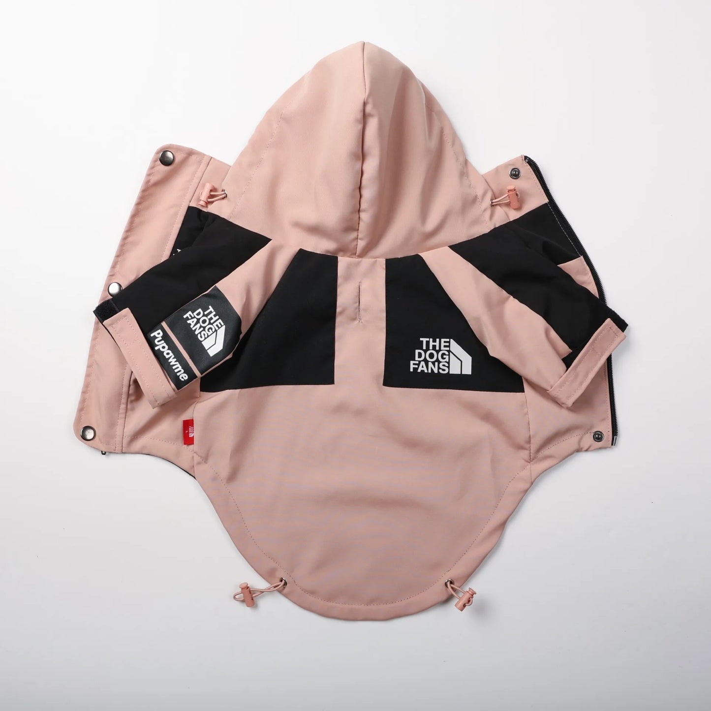 Stylish Waterproof Dog Raincoat - Windbreaker Hoodie for Small & Large Dogs, Perfect for French Bulldogs & Chihuahuas