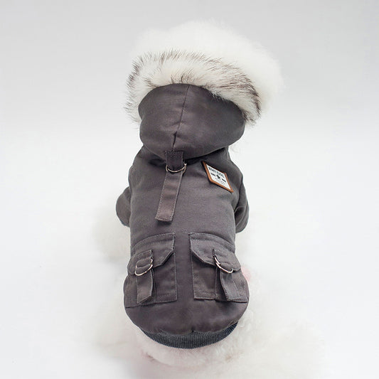Stylish Cap Dog Coat for Ultimate Canine Comfort