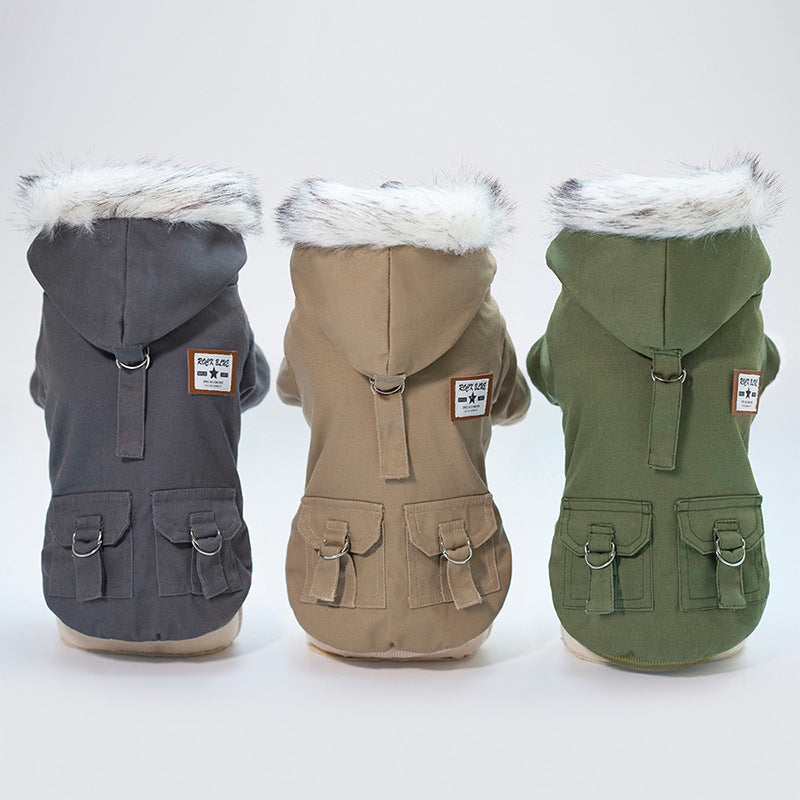 Stylish Cap Dog Coat for Ultimate Canine Comfort