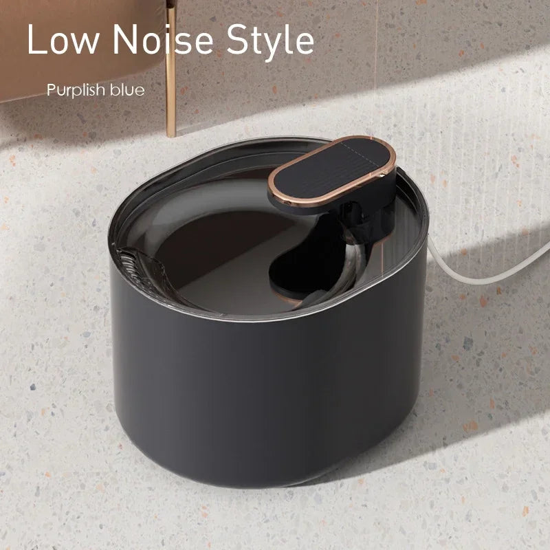 3L Automatic Pet Cat Water Fountain - USB Electric Mute Drinking Dispenser with Filter for Dogs and Cats
