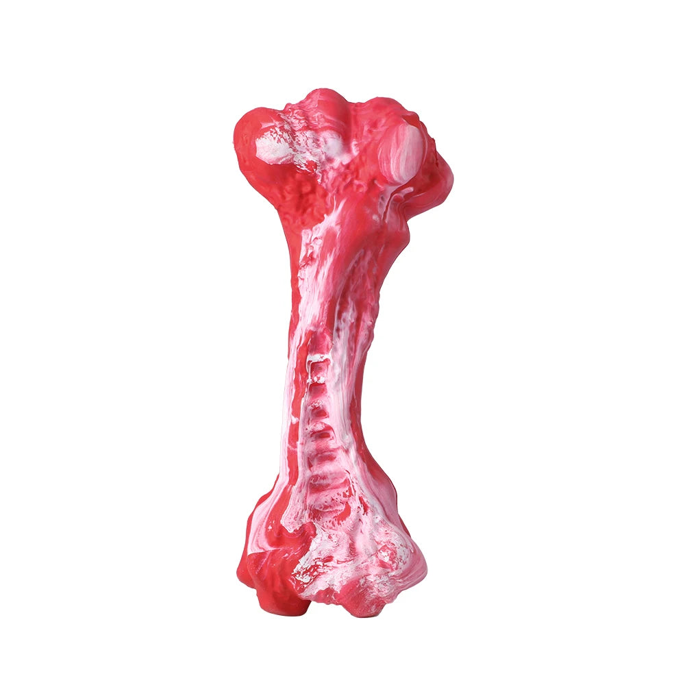 Indestructible Bone-Shaped Dog Toys for Aggressive Chewers - Perfect for Large Dogs & Teeth Cleaning Fun!