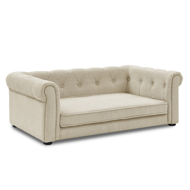 Luxurious Rectangular Pet Bed for Medium to Large Dogs - Comfort & Style Combined