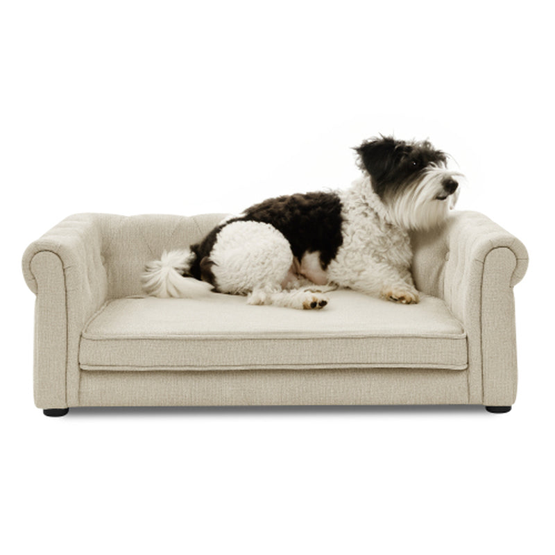 Luxurious Rectangular Pet Bed for Medium to Large Dogs - Comfort & Style Combined