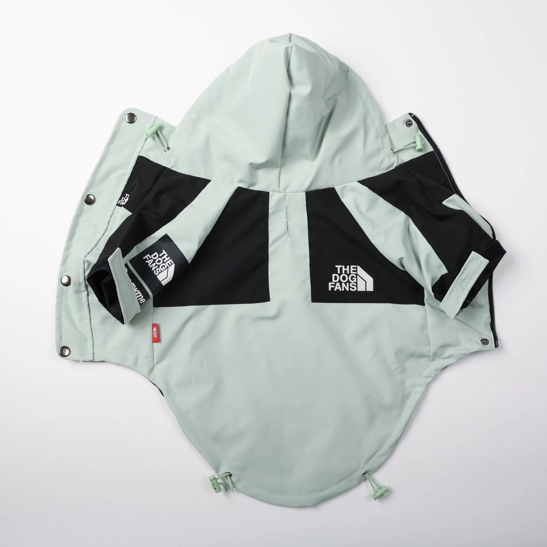 Stylish Waterproof Dog Raincoat - Windbreaker Hoodie for Small & Large Dogs, Perfect for French Bulldogs & Chihuahuas