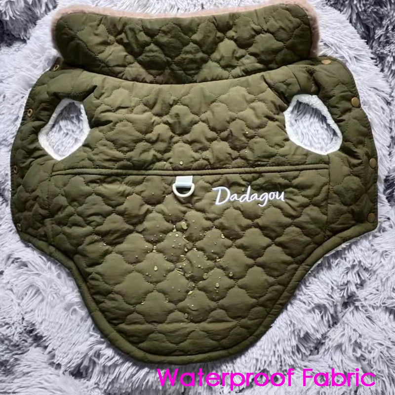 Cozy Waterproof Dog Coat - Perfect Vest for Small to Medium Breeds, Ideal for Chihuahuas, French Bulldogs, and Pugs!