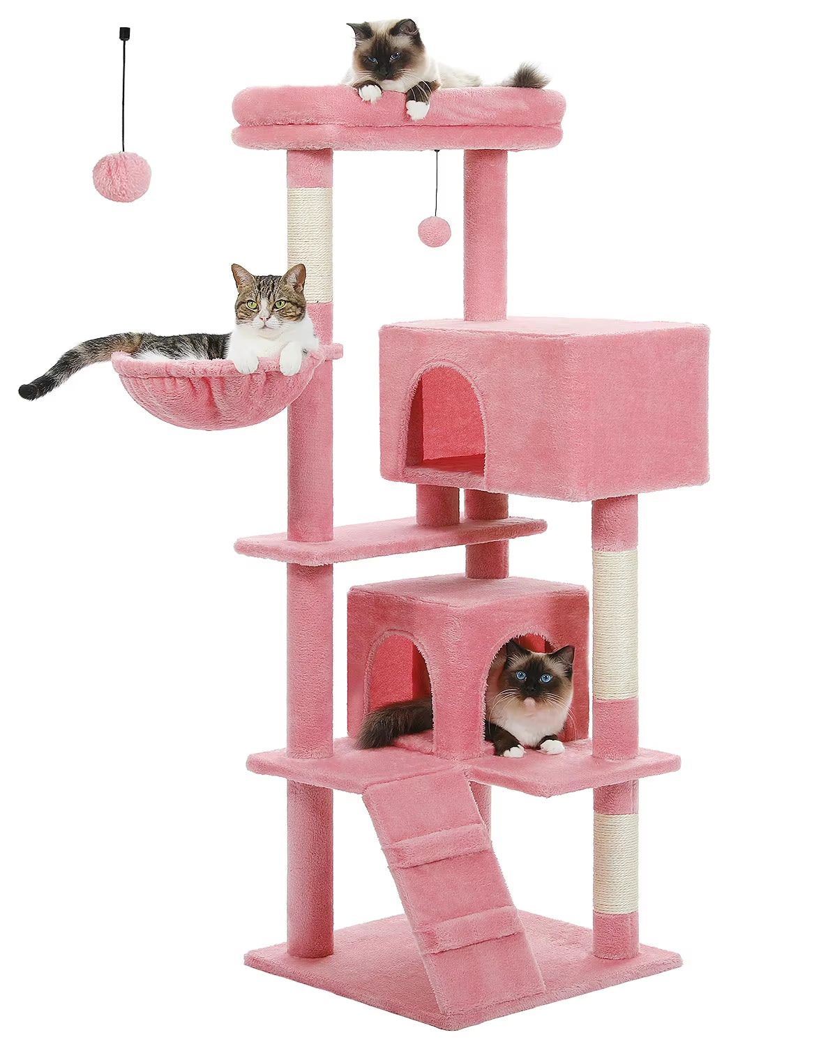 Elevate Your Cat's Playtime: Premium Multi-Level Luxury Cat Tree with Cozy Condos, Perches, and Scratching Post