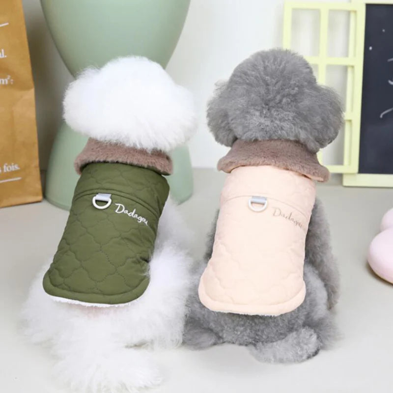Cozy Waterproof Dog Coat - Perfect Vest for Small to Medium Breeds, Ideal for Chihuahuas, French Bulldogs, and Pugs!