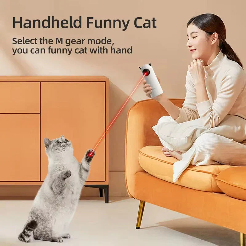 Automatisches Katzenspielzeug โ Interaktiver Smart LED Laser