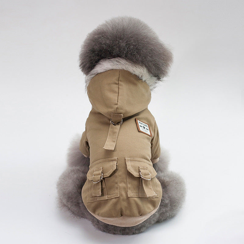 Stylish Cap Dog Coat for Ultimate Canine Comfort