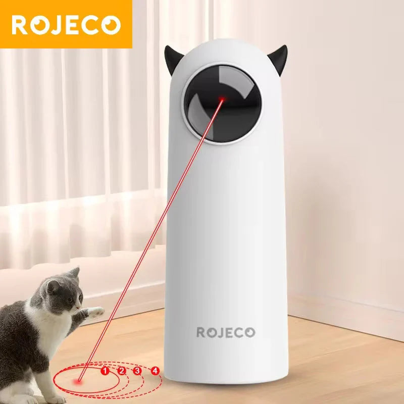 Automatisches Katzenspielzeug โ Interaktiver Smart LED Laser