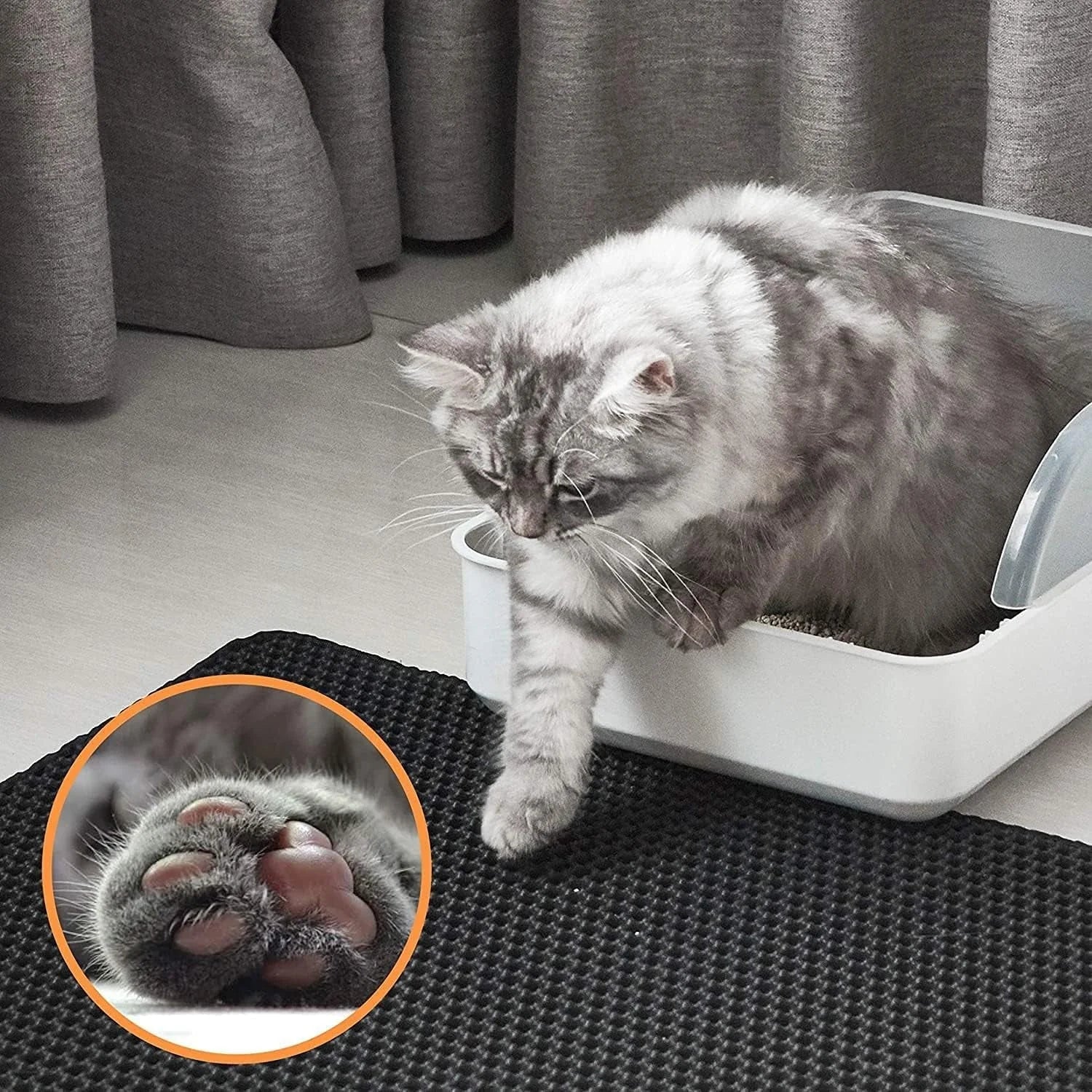Katzenstreu-Auffangmatte