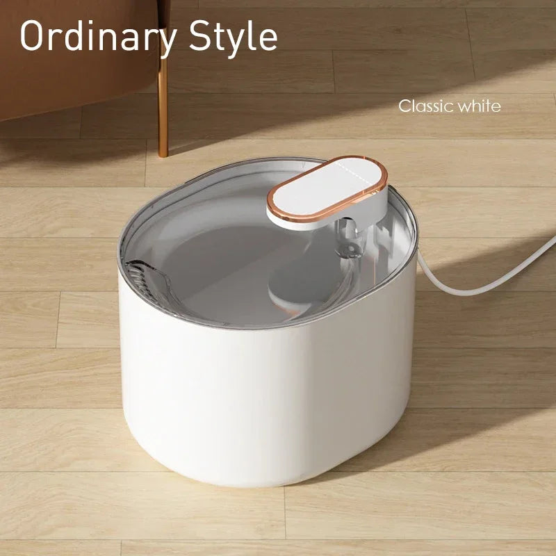 3L Automatic Pet Cat Water Fountain - USB Electric Mute Drinking Dispenser with Filter for Dogs and Cats