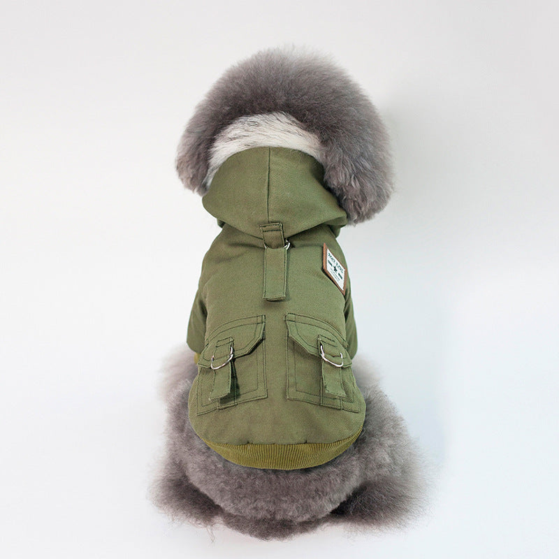 Stylish Cap Dog Coat for Ultimate Canine Comfort