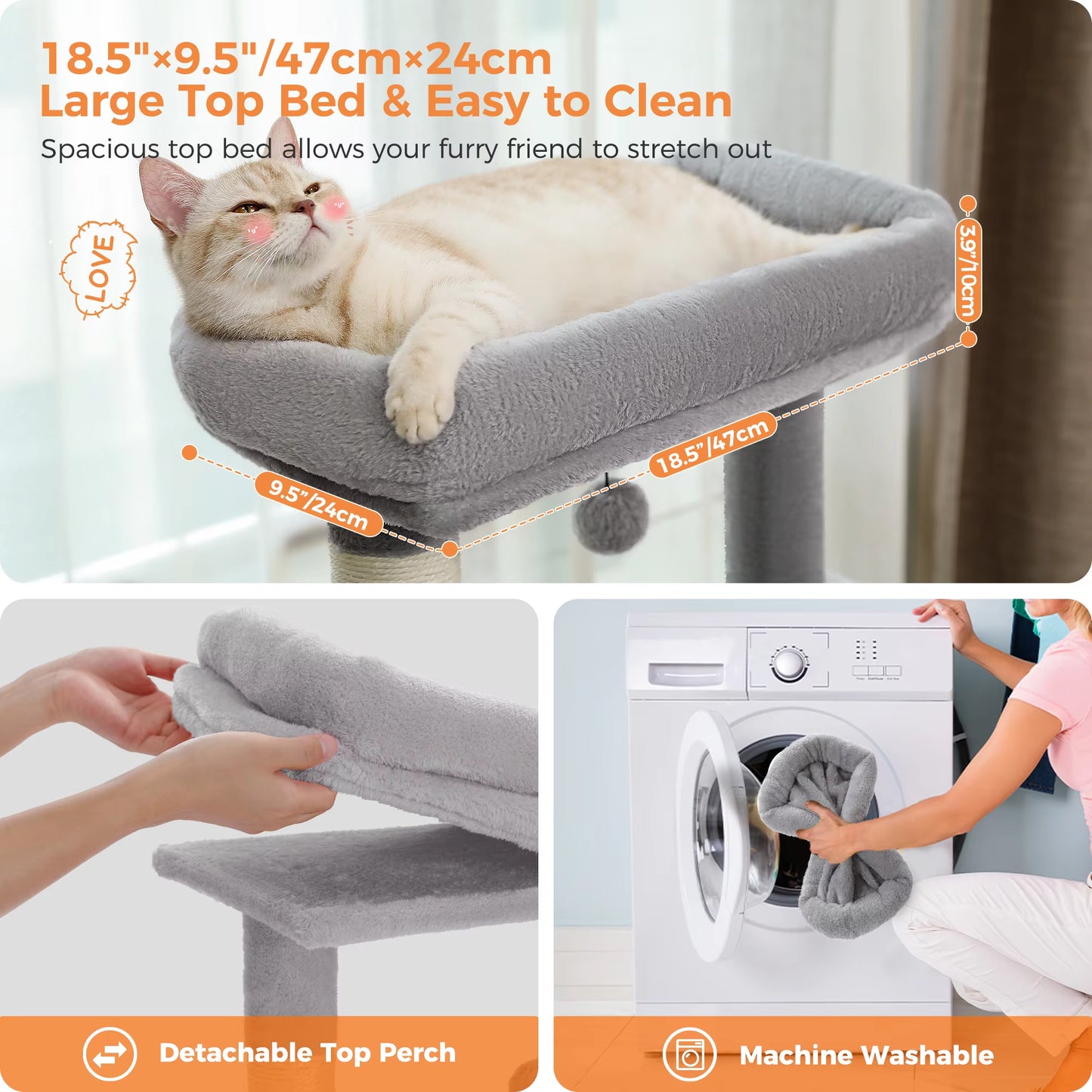 Elevate Your Cat's Playtime: Premium Multi-Level Luxury Cat Tree with Cozy Condos, Perches, and Scratching Post