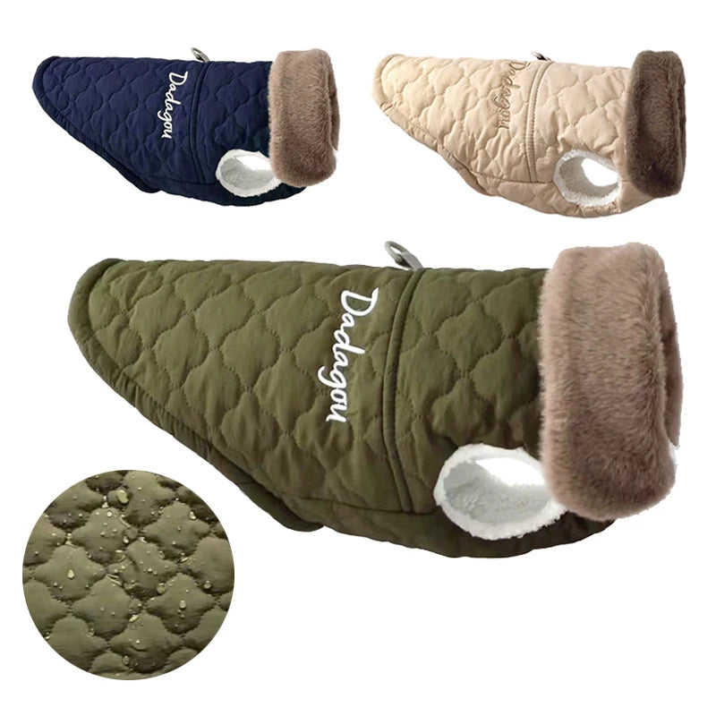 Cozy Waterproof Dog Coat - Perfect Vest for Small to Medium Breeds, Ideal for Chihuahuas, French Bulldogs, and Pugs!