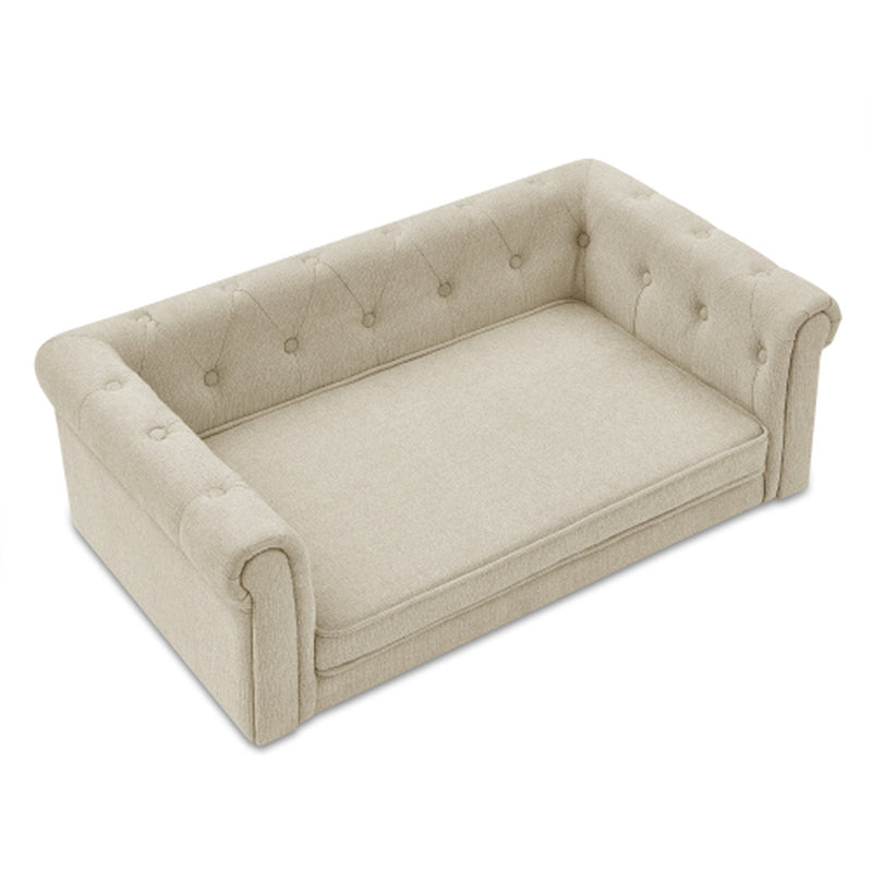 Luxurious Rectangular Pet Bed for Medium to Large Dogs - Comfort & Style Combined