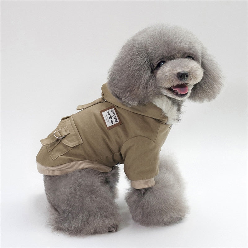 Stylish Cap Dog Coat for Ultimate Canine Comfort