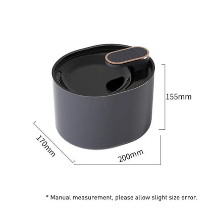 3L Automatic Pet Cat Water Fountain - USB Electric Mute Drinking Dispenser with Filter for Dogs and Cats