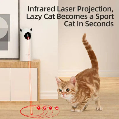 Automatisches Katzenspielzeug – Interaktiver Smart LED Laser