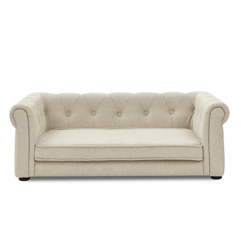 Luxurious Rectangular Pet Bed for Medium to Large Dogs - Comfort & Style Combined