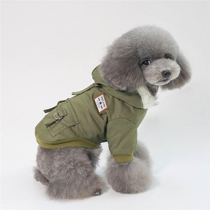 Stylish Cap Dog Coat for Ultimate Canine Comfort