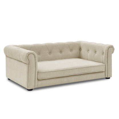 Luxurious Rectangular Pet Bed for Medium to Large Dogs - Comfort & Style Combined