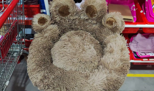 Cozy Fleece-Lined Dog Bed for Medium to Large Breeds - Perfect for Corgis and Golden Retrievers!