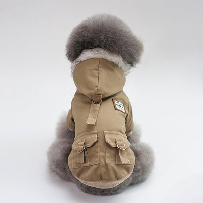 Stylish Cap Dog Coat for Ultimate Canine Comfort