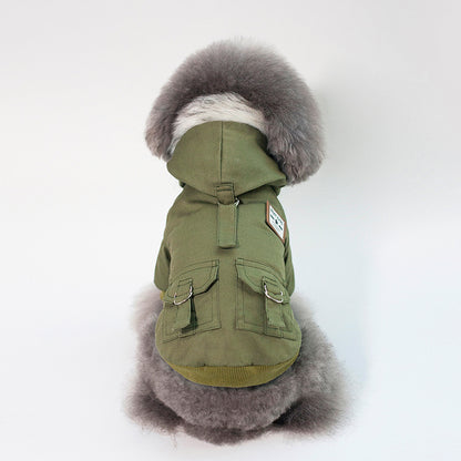 Stylish Cap Dog Coat for Ultimate Canine Comfort